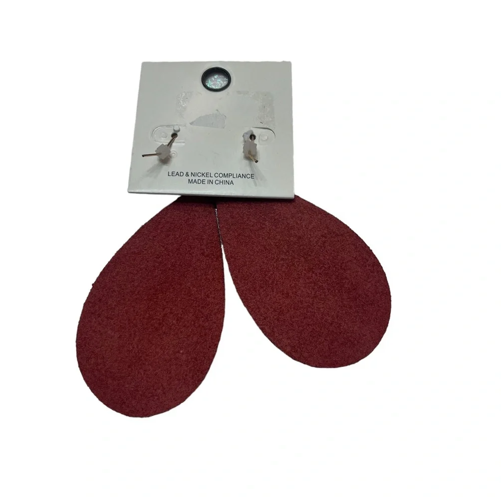Clover red leather